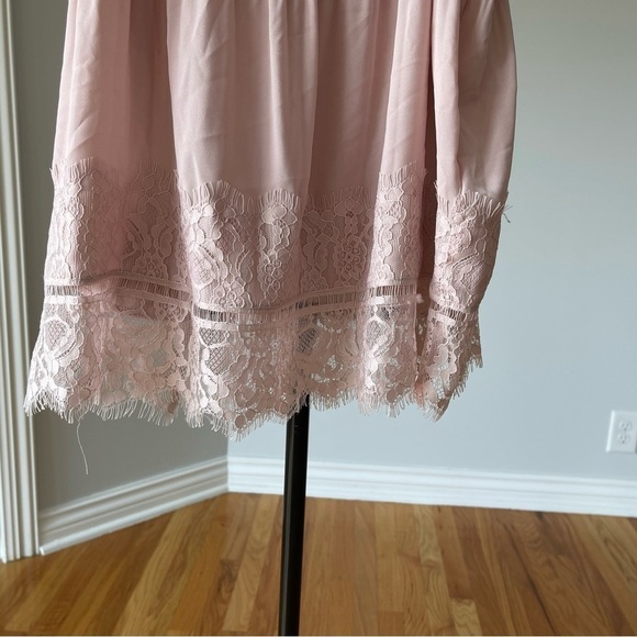 Express top in a size small eyelash lace layer romantic festival concert summer - Picture 11 of 13
